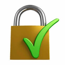 safe lock prevent check fraud