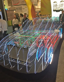 3D Wire Frame Car