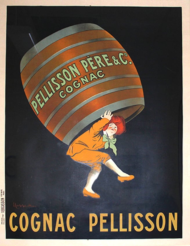 Cognac Pellison by Leonetto Cappiello