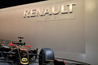 Renault Formula One racing car