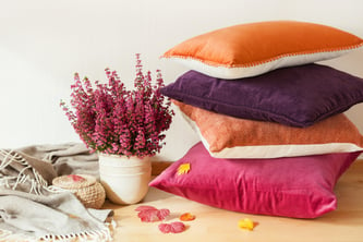 pillows plant blanket