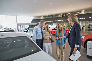 auto dealership showroom