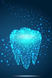 Cool graphic digital tooth