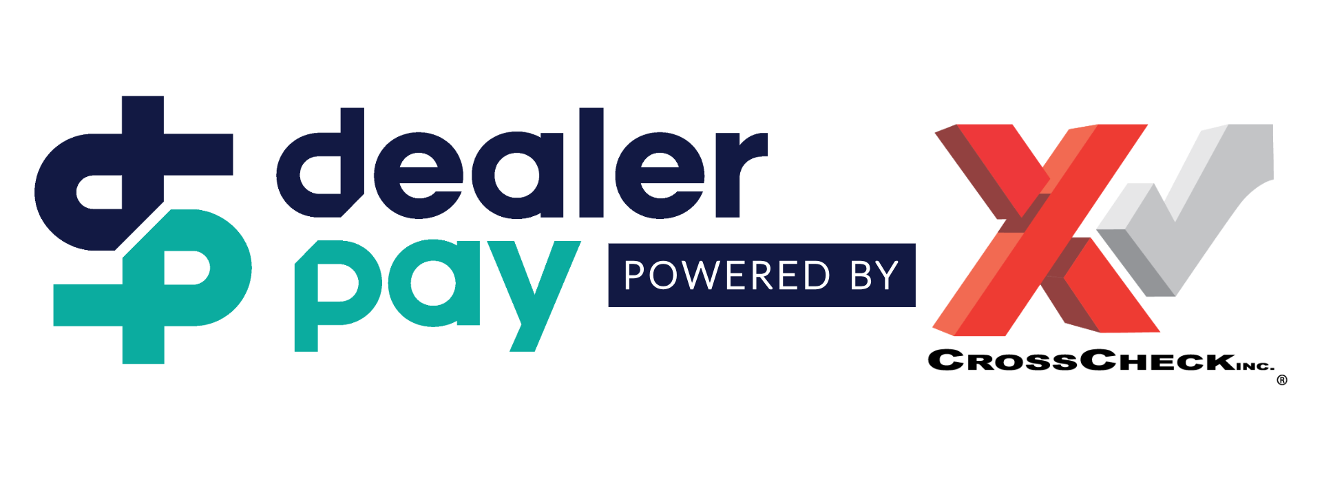 Dealer Pay powered by CrossCheck logo